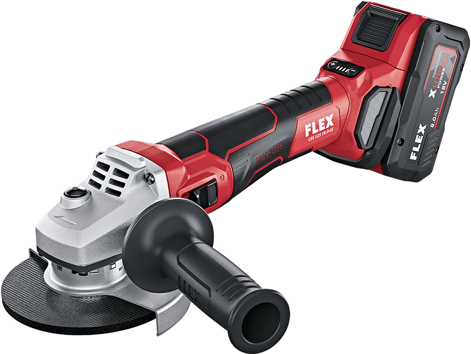 Cordless angle grinder with variable speed from FLEX
