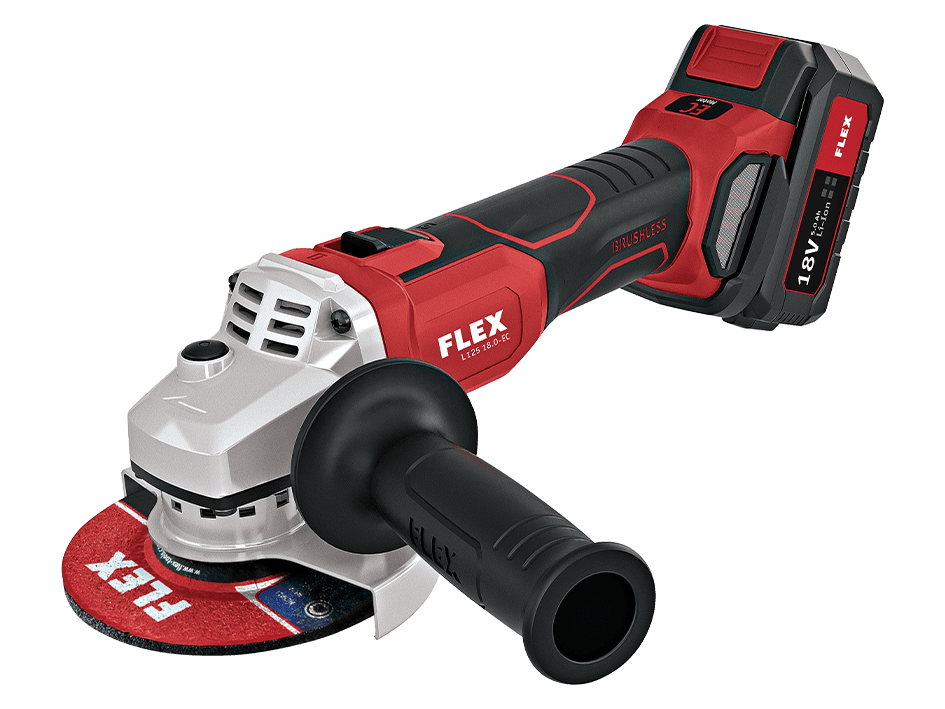 First cordless angle grinder from FLEX