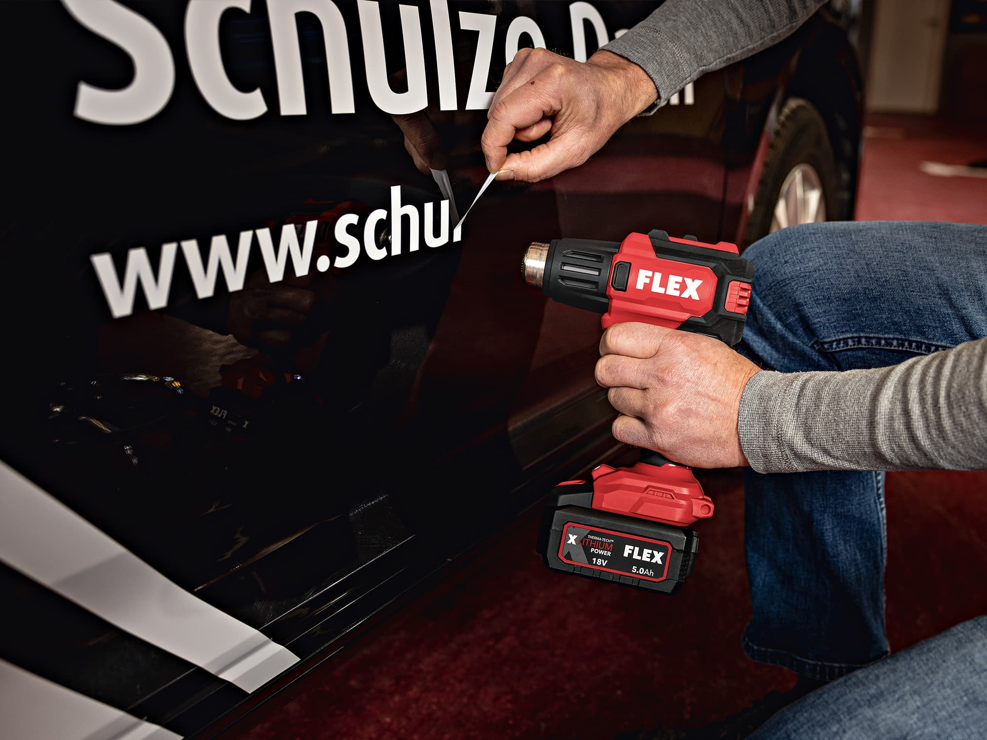 Enlever les autocollants des véhicules avec HG 530 18