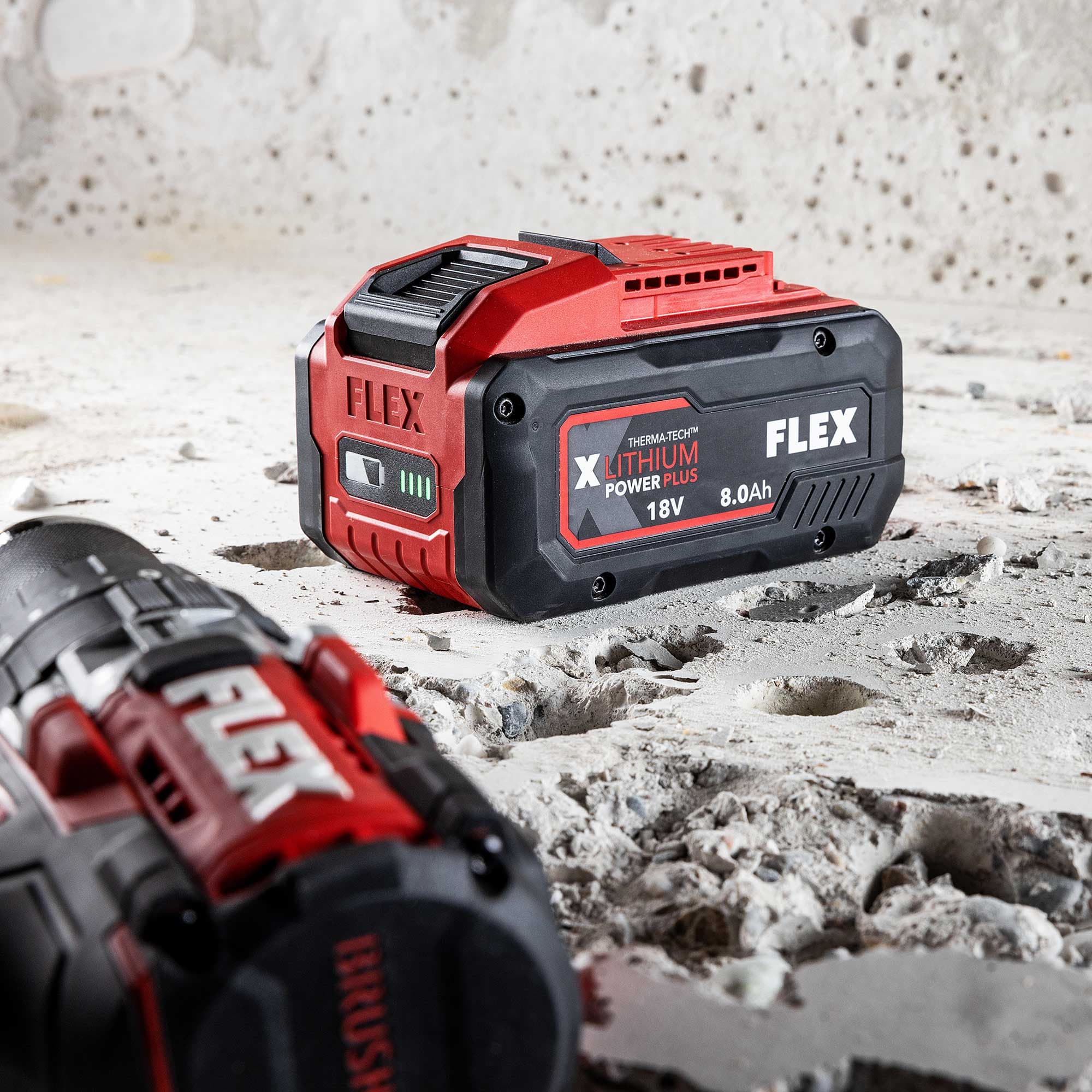 Batterie FLEX 8.0 Ah pour le système de batterie 18V