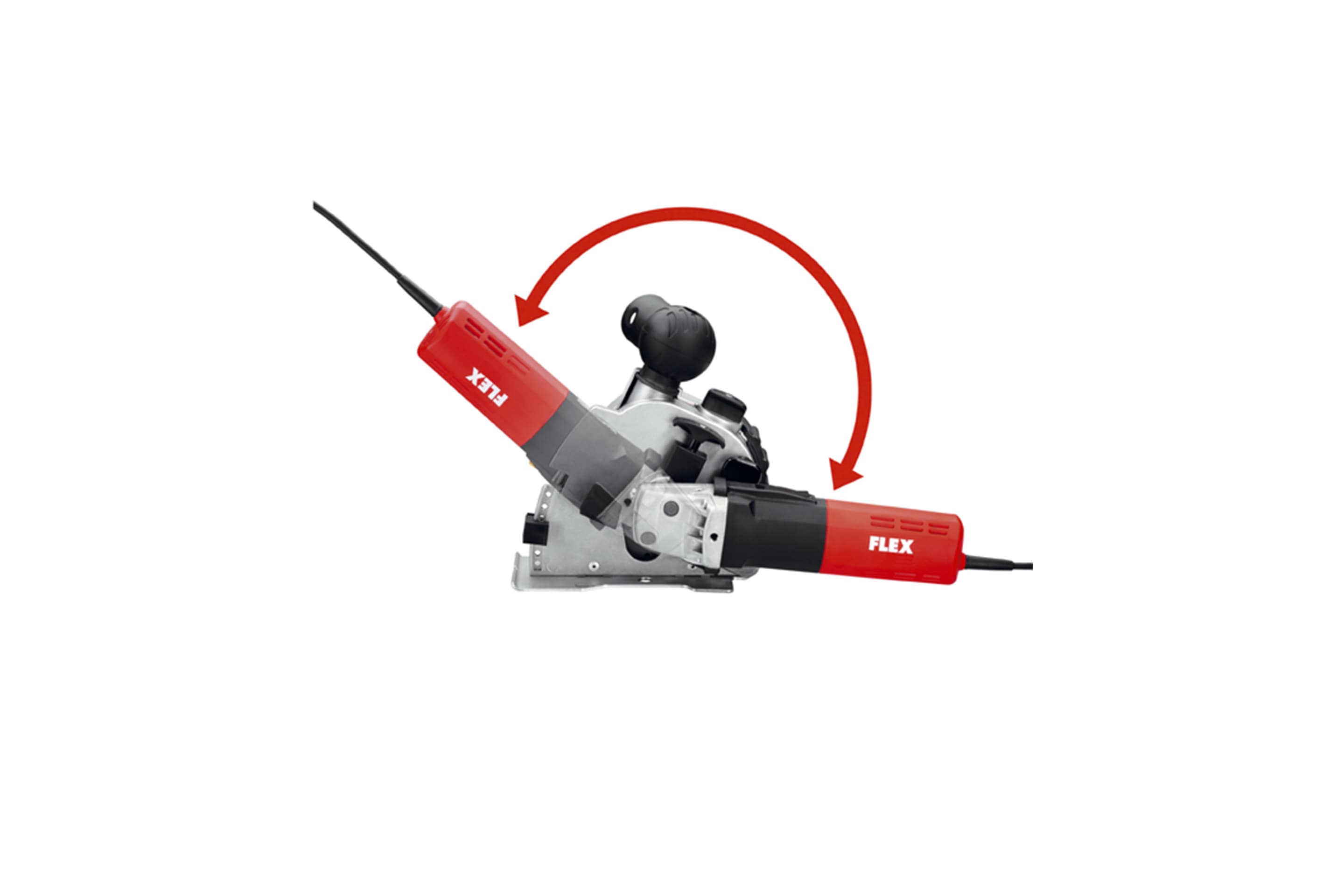 FLEX swivel-action wall chaser