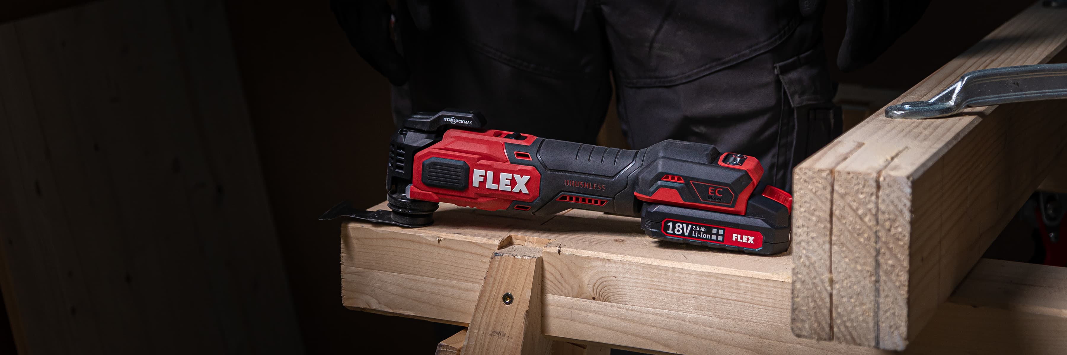 FLEX battery multitool